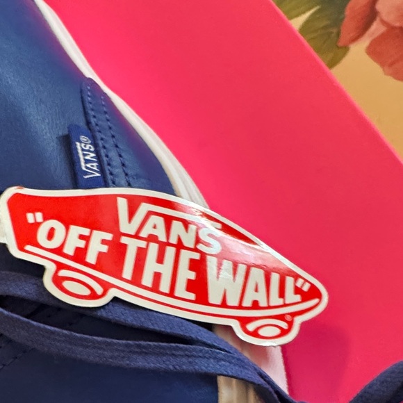 Vans Royal Blue Slip-On Shoes - Picture 10 of 10